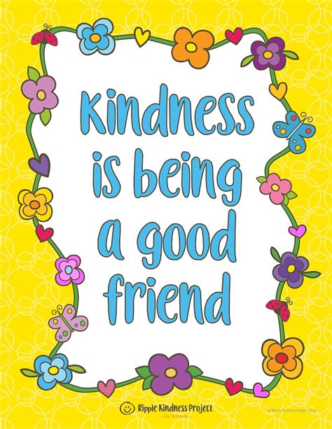 Kindness Posters for Children Affirmation Posters for Kids - Etsy Australia