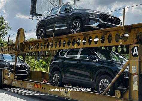 2023 Hyundai Santa Fe facelift spied in Malaysia-3 - Paul Tan's ...