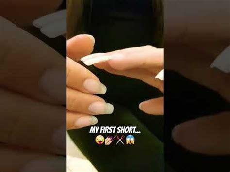 My First Short With Short Nails No Asmr Shortnails Longnails