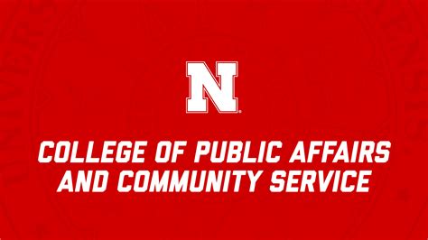 College Of Public Affairs And Community Service Nse Presentation