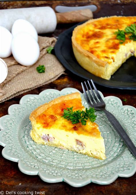 French Quiche Lorraine - Del's cooking twist