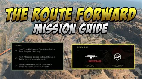 THE ROUTE FORWARD Mission Guide DMZ White Lotus Tier 4 Mission