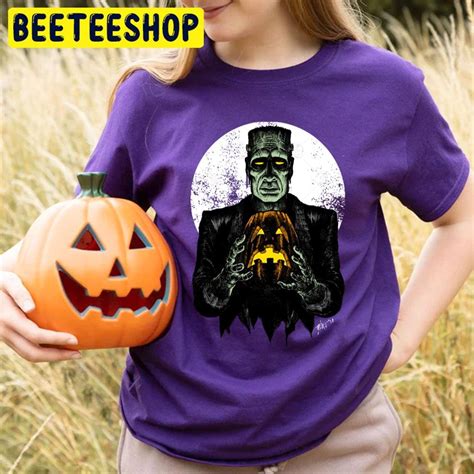 Holiday The Monster Frankenstein Halloween Beeteeshop Trending Unisex T