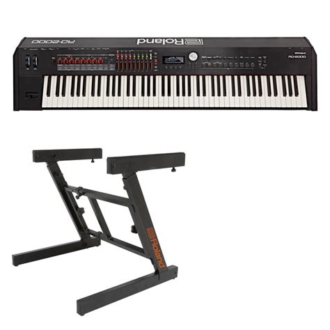 Roland Rd 2000 Digital Stage Piano With Z Frame Stand At Gear4music