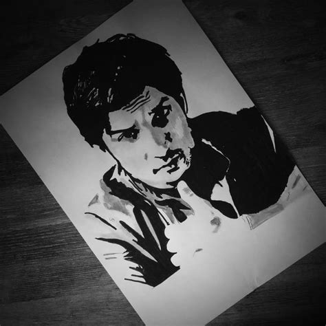 Sushant Singh Rajput Sketch Silhouette Boho Art Drawings Sketches