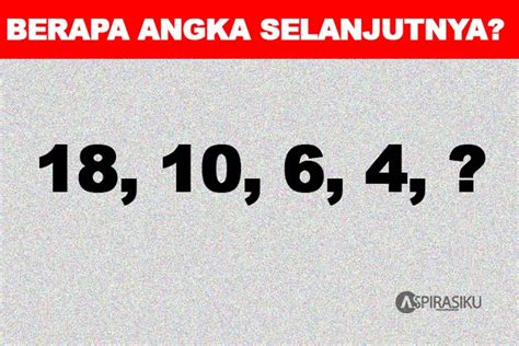 Pintar Matematika Jawab Tes IQ Gambar Berikut Dengan Cepat Jabawan