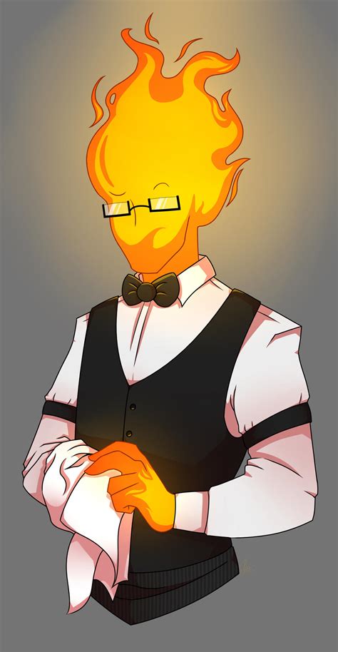 Undertale Grillby By Ilovefaygoslushies On Deviantart