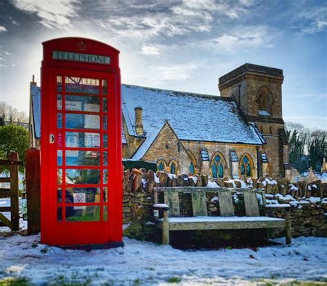 Winter in the Cotswolds, England : r/europe