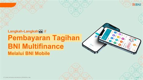 Mudah Dan Cepat Bayar Bni Tagihan Bni Multifinance Di Bni Mobile