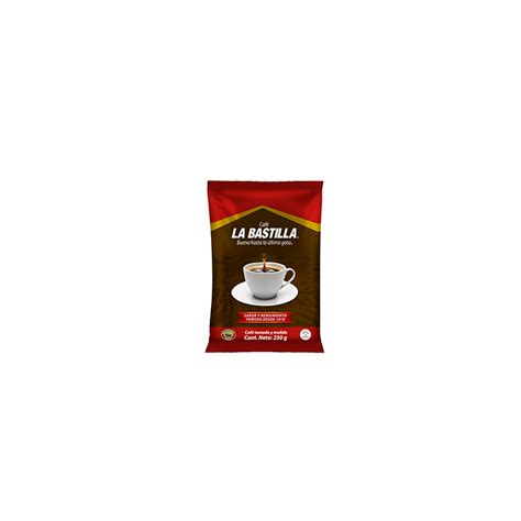 CAFÉ BASTILLA MOLIDO FUERTE BOLSA x 250 GRAMOS