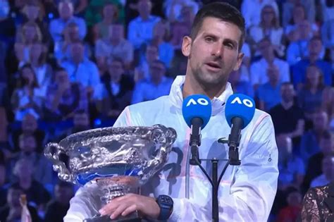 Novak Djokovic Apr S Avoir Remport Son E Chelem La Plus Grande