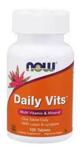 Multivitam Nico Daily Vits Tabletes Now Foods Mercadolivre