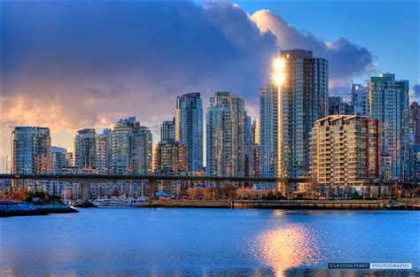 Vancouver Skyline on Behance