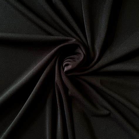 Black Jersey Knit Fabric Discount