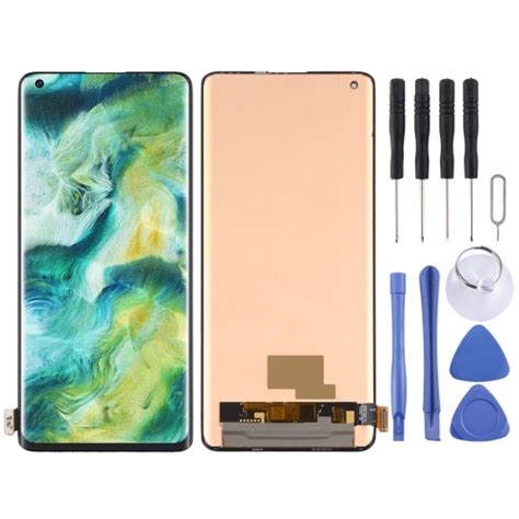 Schermo LCD AMOLED Originale Per OPPO Find X2 Find X2 Pro Con