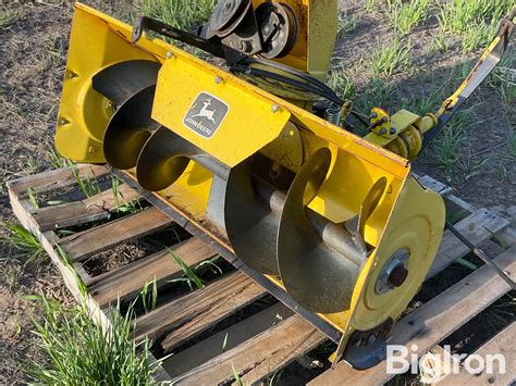 John Deere Hydro Snow Blower Bigiron Auctions