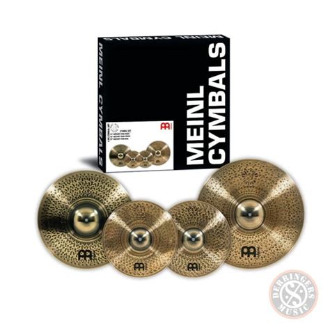 Meinl Pure Alloy Custom Cymbal Pack Derringers Music Australia