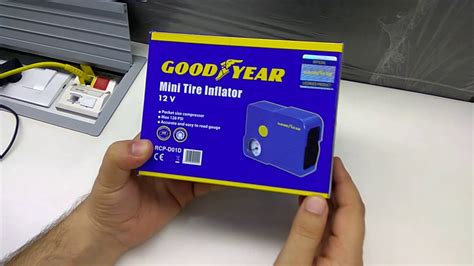 Unboxing Goodyear Mini Tire Inflator 12v Youtube