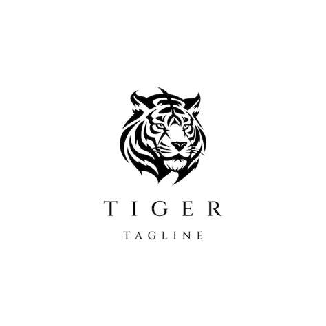 Premium Vector Tiger Head Logo Design Vector Template