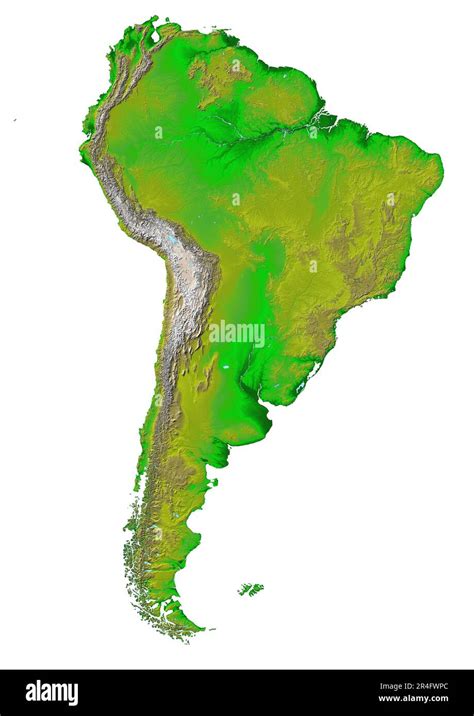 Andes Mountains Map