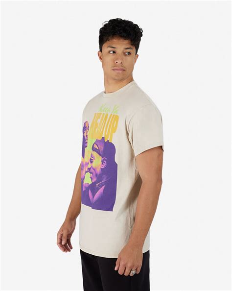 Shop Graphic Tees Tupac Head Up Neon Tee 2xl 31781696xxl Beige