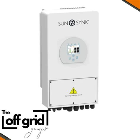 Sunsynk Kw Vdc Single Phase Hybrid Inverter With Wifi Included