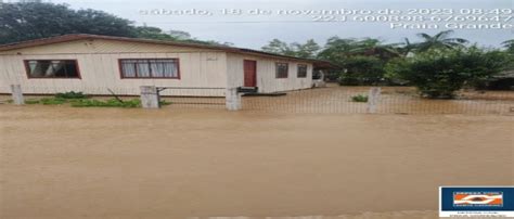 Municípios registram volumes que ultrapassam os 150mm de chuva em