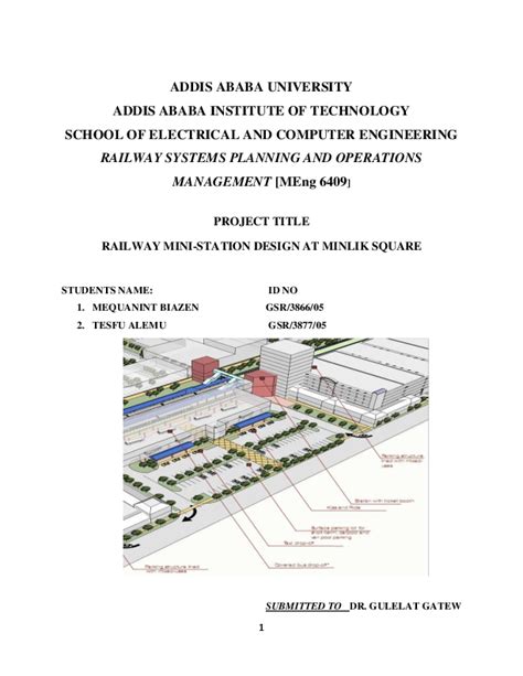 (PDF) RAILWAY SYSTEMS PLANNING AND OPERATIONS MANAGEMENT [MEng 6409 ...