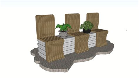 Outdoor Seating 3d Warehouse