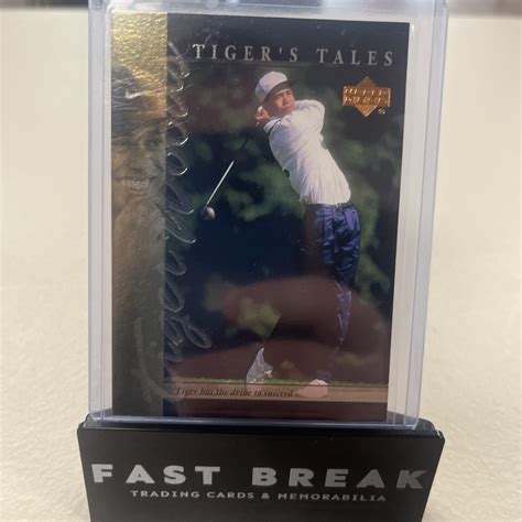 2001 Upper Deck Tiger Tales Tiger Woods RC EBay