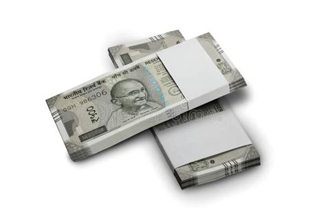 Photo About Indian Currency Rupee Bank Notes Bundle Isolated On