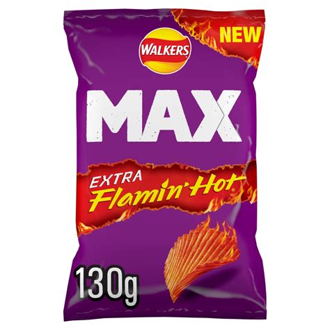 Walkers Max Flamin Hot Crisps G Co Op
