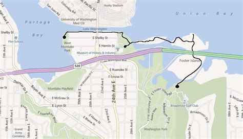 Arboretum Waterfront Trail And Lake Washington Waterside Trail