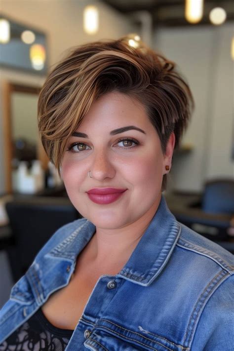 Most Flattering Ways To Get A Pixie Cut For Round Face Shapes In