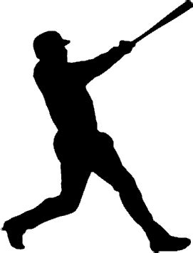 Baseball Player Silhouette Png Ken Griffey Jr Silhouette Free