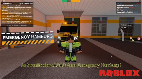 Je Travaille Chez Adac Sur Emergency Hamburg Youtube