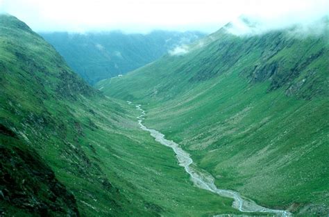 Glacial Trough Valley Scenery Geology