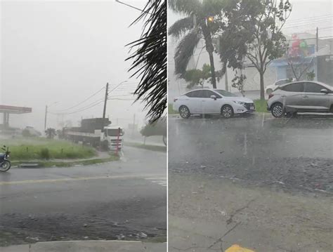 Estado De Alerta Bairros De S O Carlos Registram Forte Chuva De