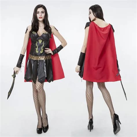 Wonder Woman Ancient Greek Soldier Costume Amazon Champion Roman Warrior Costume Sexy Adult