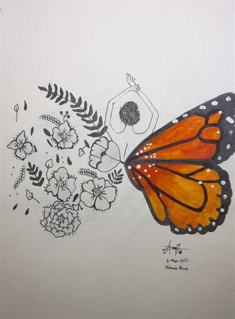 Mariposa Dibujos De Mariposas Dibujos Sencillos Alas De Mariposa