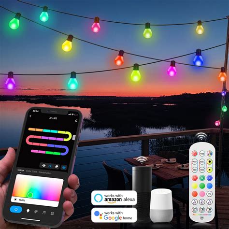 Guirxi T Lumineuse Led Smart Wifi G Ampoule Usb Guirxi T D Corative