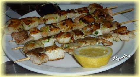 CENA EN LA GALLEGA Pinchos De Pescado Mercedes Flickr