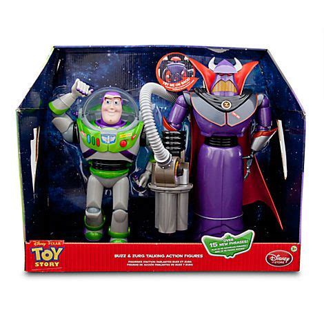 Emperor Zurg And Buzz Lightyear Talking Action Figures Set Disney