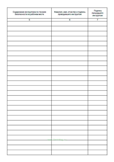 Журнал инструктажа по охране труда для лиц сторонних организаций ...