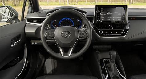 Toyota Corolla Xse Color Celestite Interior Cockpit Car Hd