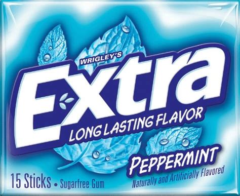 Extra Peppermint Gum 15 Stick Slim Packs Pack Of 20 Pricepulse