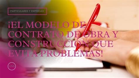 Descarga Gratis El Modelo De Contrato De Obra En Word Para Tu Proyecto