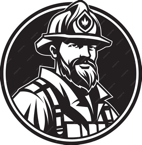 Premium Vector | Vector graphic of heroic firefighter toolsblack vector ...