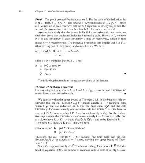 SOLUTION Introduction To Algorithms Part 33 Euclid S Algorithm Studypool