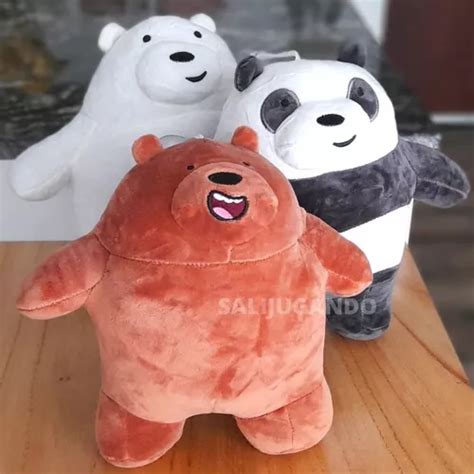 Peluches Osos Escandalosos Panda Pardo Polar Cm Pack X En Venta En